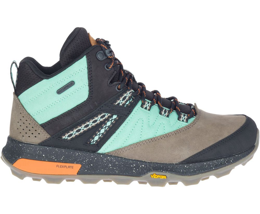 Merrell Støvler Dame - Zion Mid Waterproof X Unlikely Hikers - Flerfarvede - KIU548261
